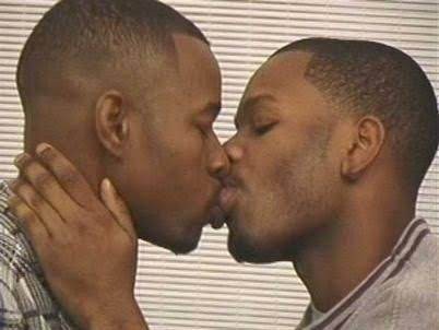 Create meme: negroes kiss, the negro kisses, blacks kissing meme