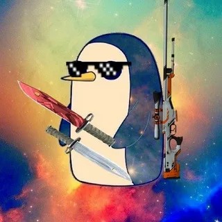 Create meme: illustrations for the store, penguin cs go ava, for cs go