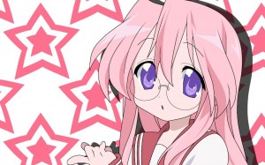 Create meme: lucky star anime, lucky star