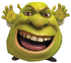 Create meme: head of Shrek on a transparent background, shrek face, Shrek face