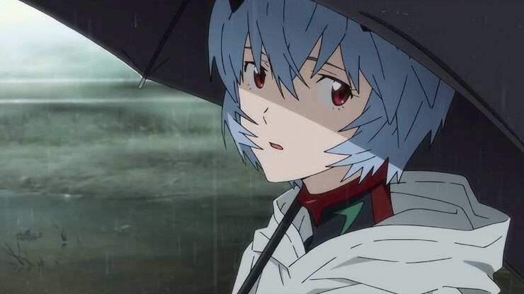 Create meme: Evangelion 3.0+1.0: the final, Evangelion Rei Ayanami, evangelion ray