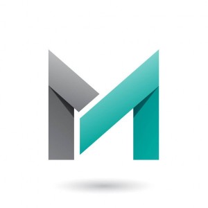 Create meme: m logo, design logo