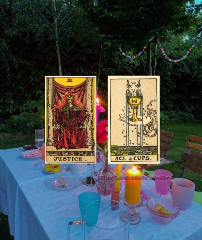 Create meme: Tarot cards , Tarot, The Ace of Tarot Cups