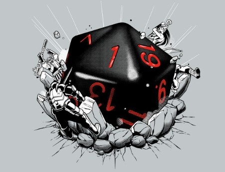 Create meme: critical failure dnd, tabletop art, cube d20