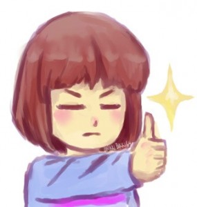 Create meme: Like from frisk