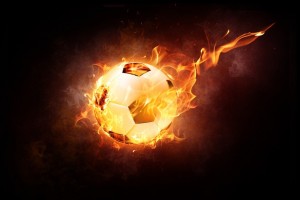 Create meme: soccer ball, soccer ball on fire drawing, fire soccer ball hd Wallpaper