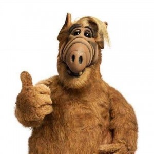 Create meme: Alf from the planet melmak, Alf TV series actors, Alf APG