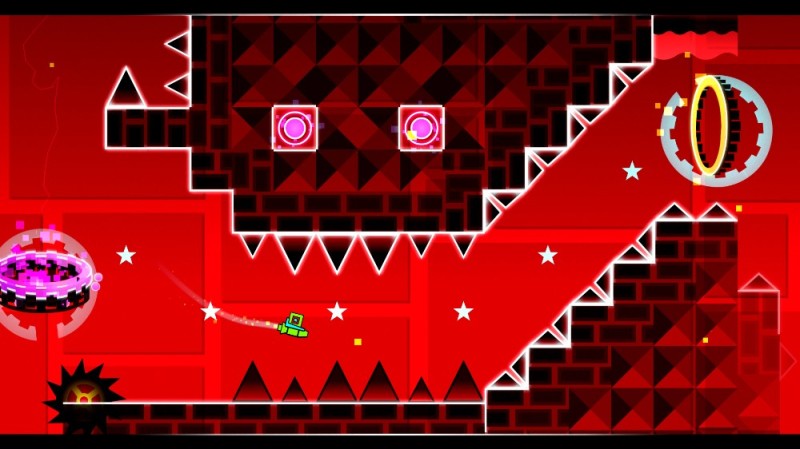 Create meme: geometry dash , clubstep geometry dash, geometry dash 2