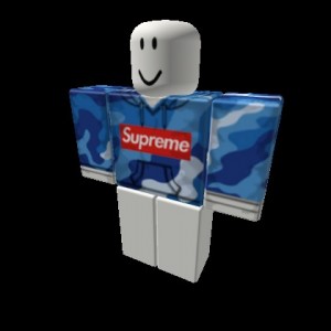 Создать мем: футболки роблокс supreme white, supreme roblox, роблокс одежда supreme