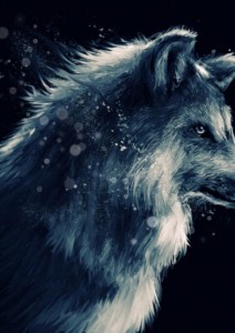 Создать мем: аватар волк, одинокие волки, волк на чёрном фоне