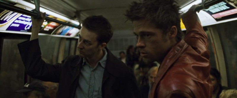 Create meme: Tyler Durden fight, fight club ending, fight club Tyler Durden