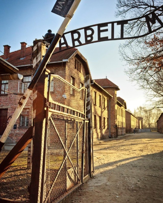 Create meme: Krakow Auschwitz, Auschwitz , auschwitz birkenau museum