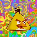 Create meme: angry birds yellow, angry birds