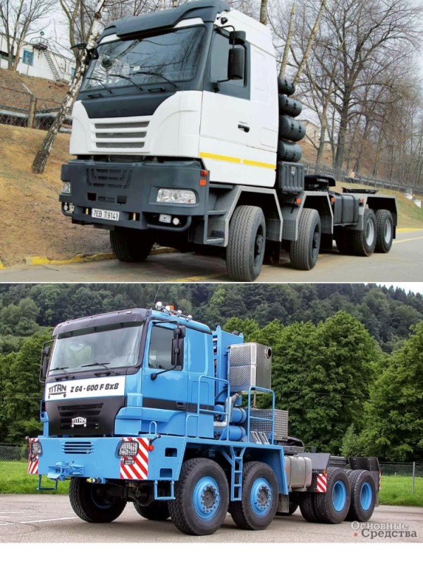 Create meme: mercedes-benz titan z64-609 f8x8, maz truck tractor, mzkt 750440