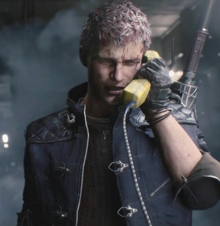 Create meme: dmc 5 nero, a frame from the movie, devil may cry 5 nero the evil