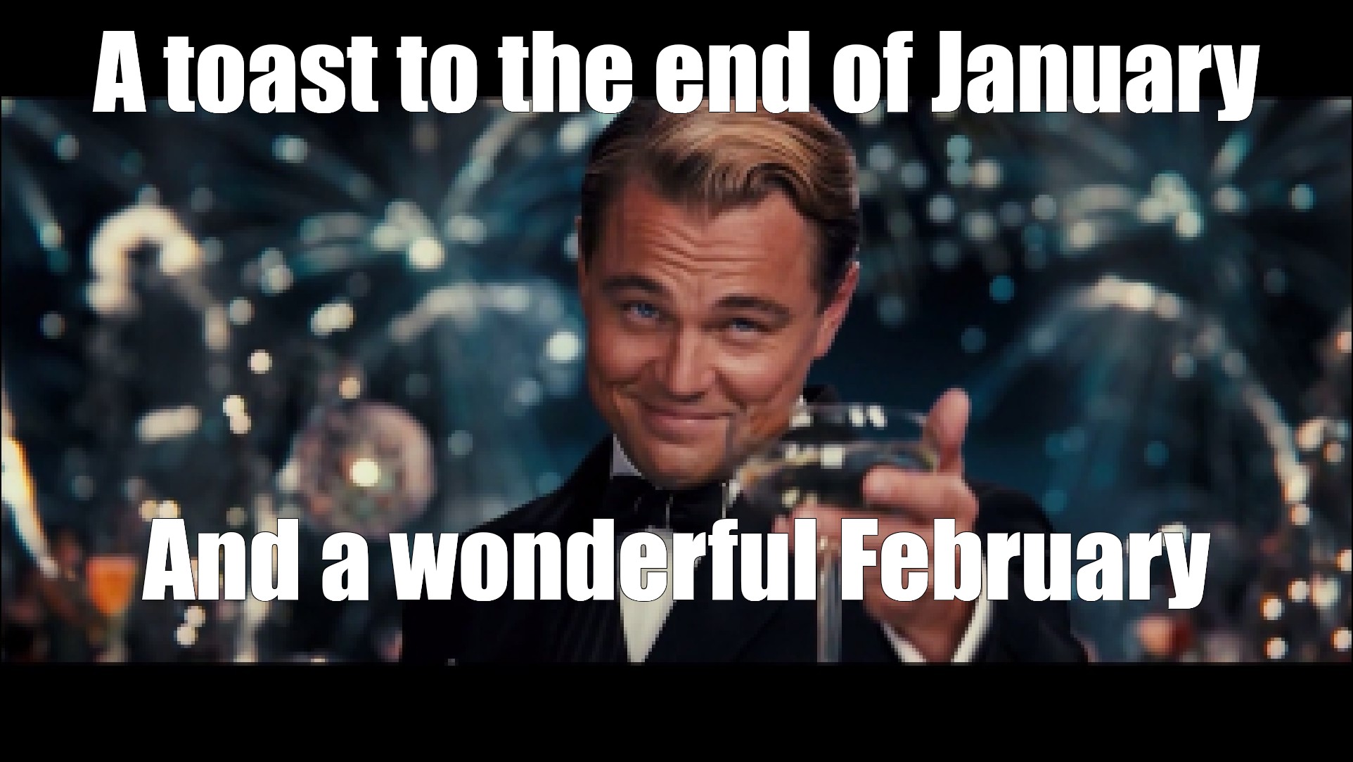 Create meme "meme raises his glass, Leonardo DiCaprio memes happy, Gatsby character" - Pictures - Meme-arsenal.com