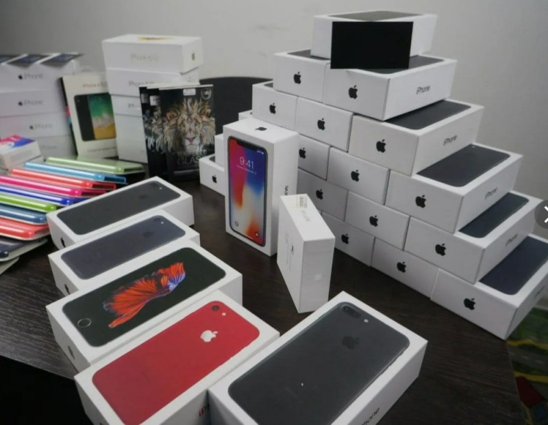 Create meme: consumer electronics, iphone box, apple