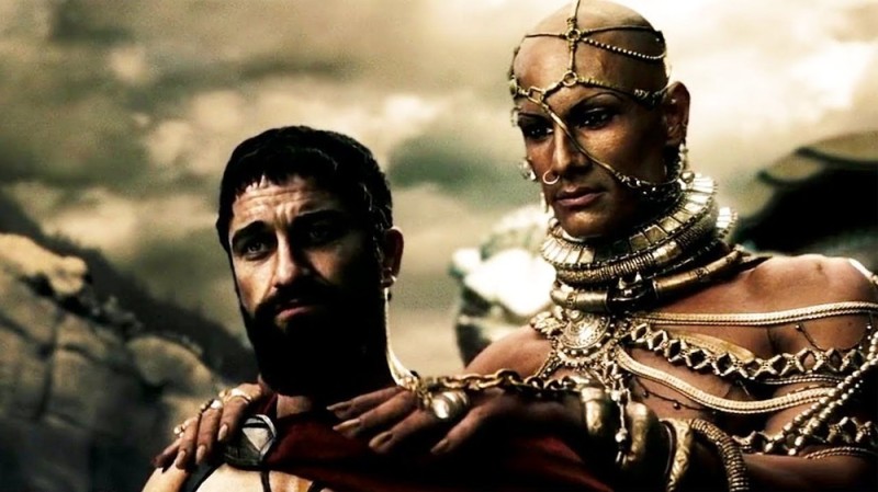 Create meme: 300 Spartans king Leonidas, xerxes i, Xerxes, the Persian king 300 Spartans