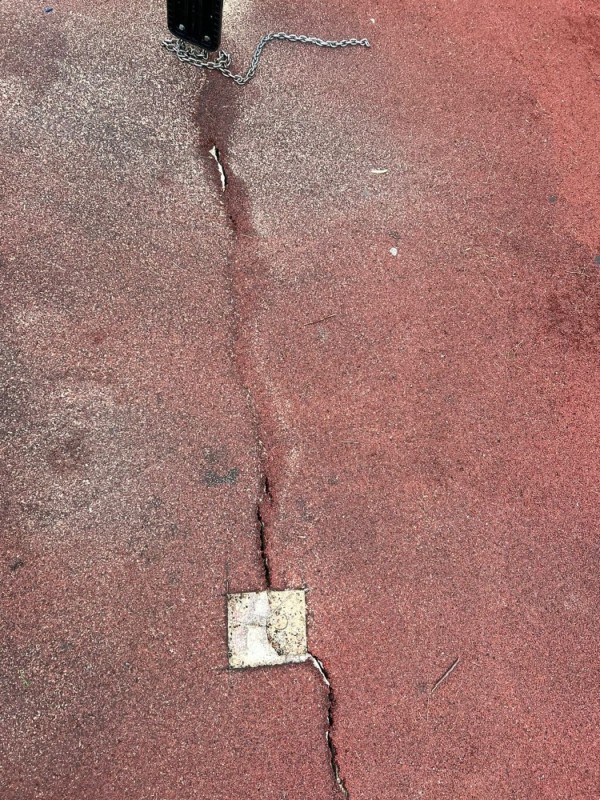 Create meme: the cracks in the pavement, unusual in the ordinary, crack in the house