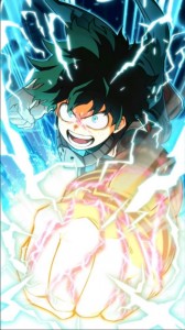 Создать мем: мидория изуку молнии, izuku midoriya art smash, midoriya izuku angry deku