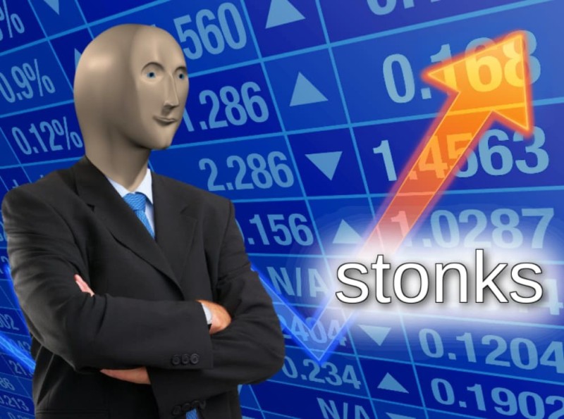Create meme: stonks memes, stonks, Lawyer meme stones