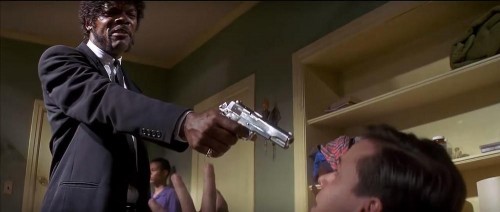 Create meme: Samuel l Jackson pulp fiction, Samuel Jackson pulp fiction, say what again pulp fiction