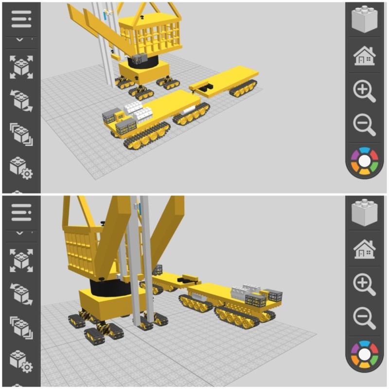 Create meme: lego city crane, lego crane, lego 