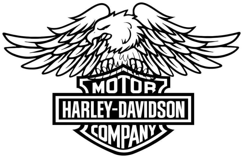 Создать мем: логотип harley davidson, harley davidson logo, harley-davidson