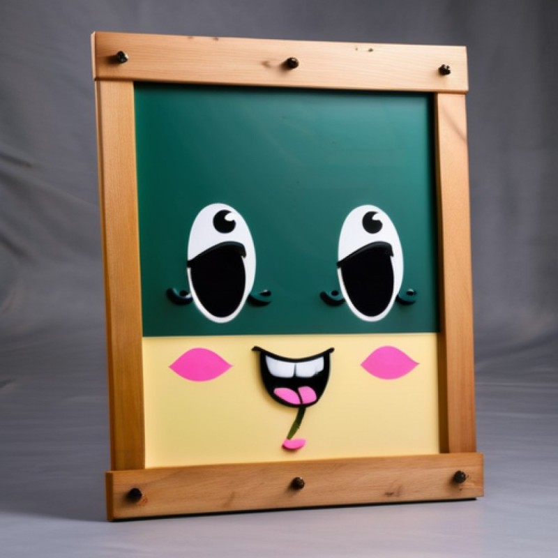 Create meme: double-sided children's board, the Board is magnetic, easel board