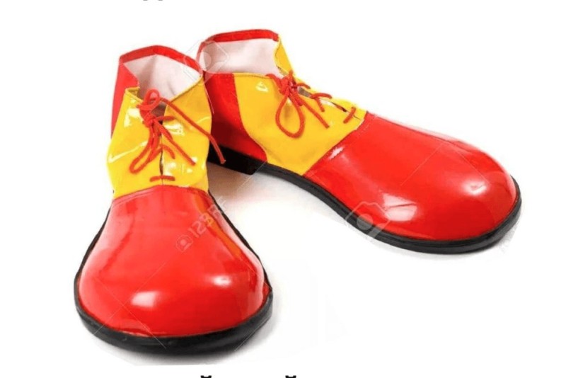 Создать мем: клоунские ботинки никулина, клоунские ботинки оксфорд, клоунские ботинки