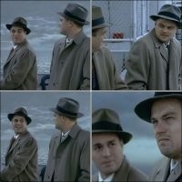 Create meme: Leonardo DiCaprio, DiCaprio comic, meme with Leonardo DiCaprio shutter island pattern