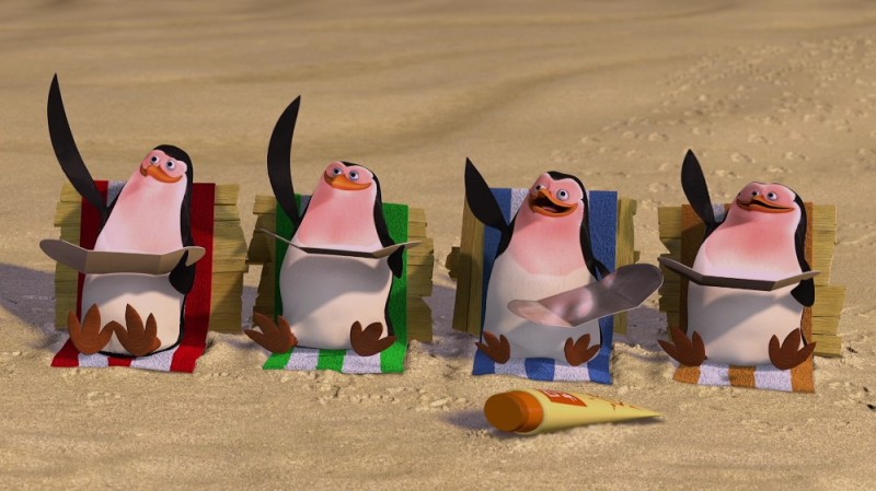 Create meme: the penguins of Madagascar smile and wave, the Madagascar penguins, the penguin from the cartoon madagascar