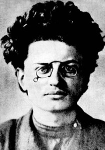 Create meme: Trotsky