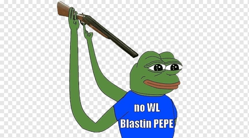 Create meme: Pepe the frog shoots, Pepe the frog, pepe the toad