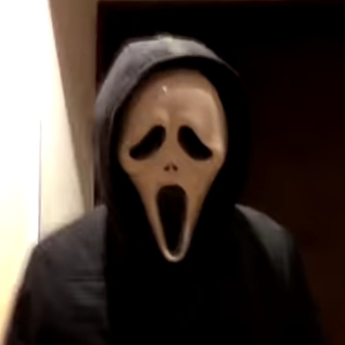 Create meme: scream mask , scream killer, Creek 