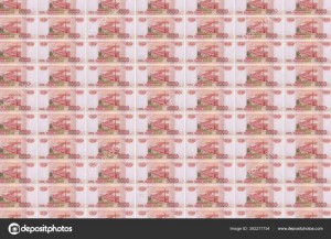 Create meme: paper money, 5000 rubles banknote print