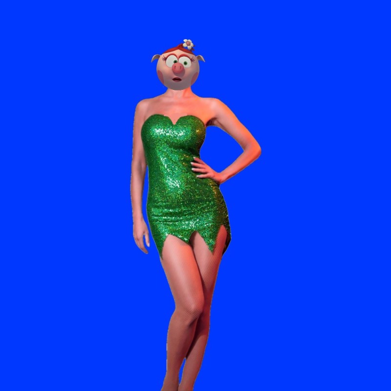 Create meme: 3d fashion girl, sparkly dress, girls in suits