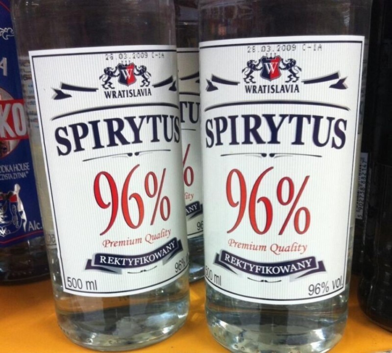 Create meme: vodka wratislavia spiritus, vodka spiritus 96, degree vodka