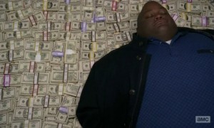Create meme: the Negro on the money in all serious, a Negro on a pile of money, meme are on the money