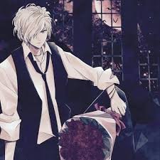 Создать мем: дьявольские возлюбленные субару и коу, Diabolik Lovers, субару сакамаки с цветами