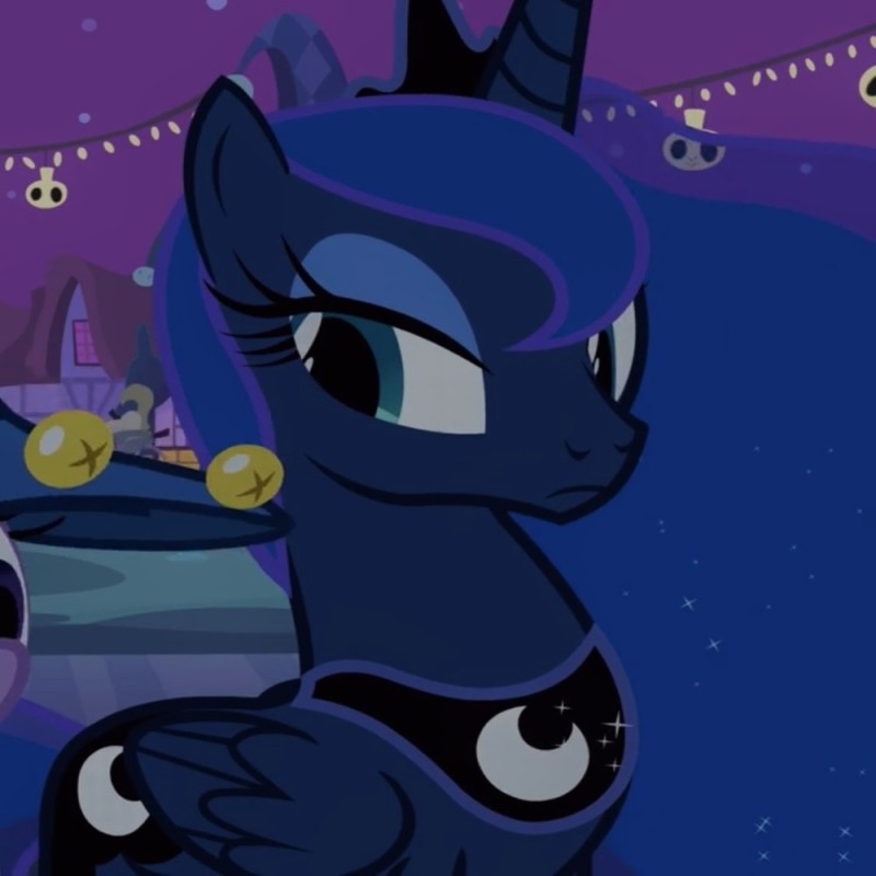Create meme: the moon Princess , MLP screenshots of Princess Luna, Princess Moon Pony
