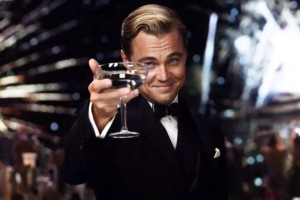 Create meme: Leonardo DiCaprio meme with a glass of, Leonardo DiCaprio the great Gatsby photo with a glass, DiCaprio Gatsby meme with a glass of