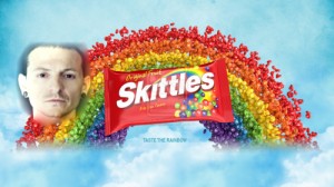 Create meme: candy, skittles, skittles
