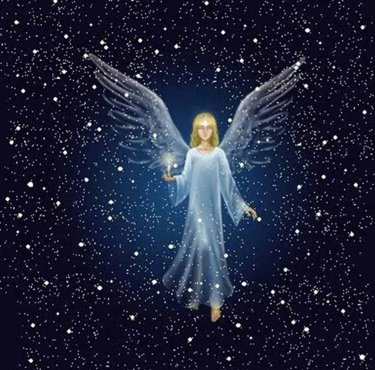Создать мем: ангел картина, хамалиэль ангел хранитель, молящийся ангел