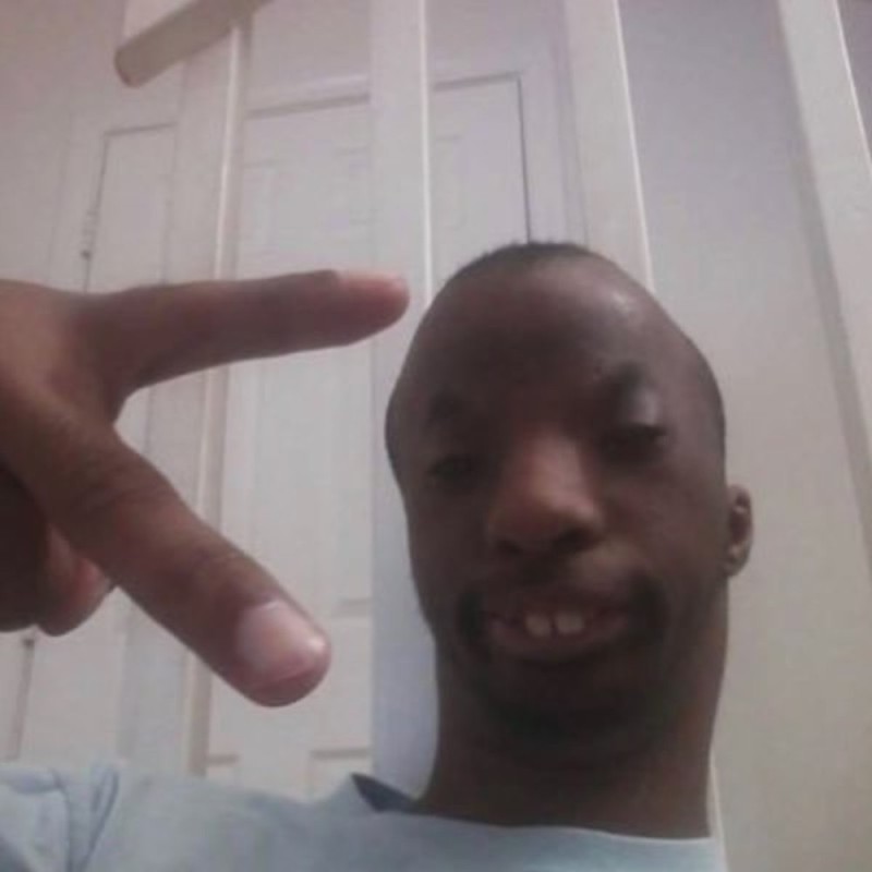 Create meme: meme Negro , Negro , The negro shows two fingers