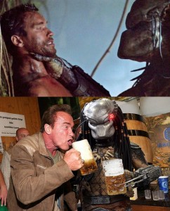 Create meme: predator, Schwarzenegger predator, Arnold Schwarzenegger