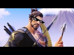 Create meme: ana overwatch, overwatch Hanzo's