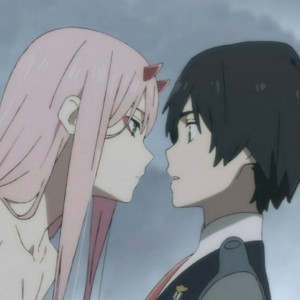 Создать мем: любимый во франксе, милый во франксе, franxx zero two