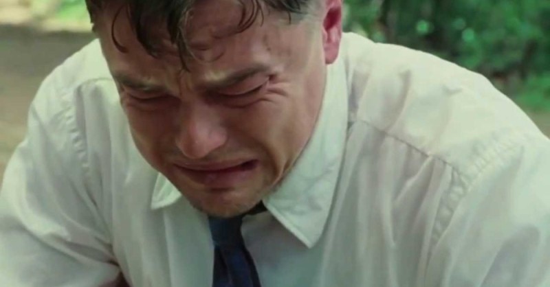 Create meme: Leonardo DiCaprio is crying, sad DiCaprio , DiCaprio crying 