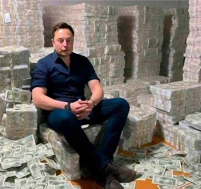 Create meme: elon musk, people , what's with the money